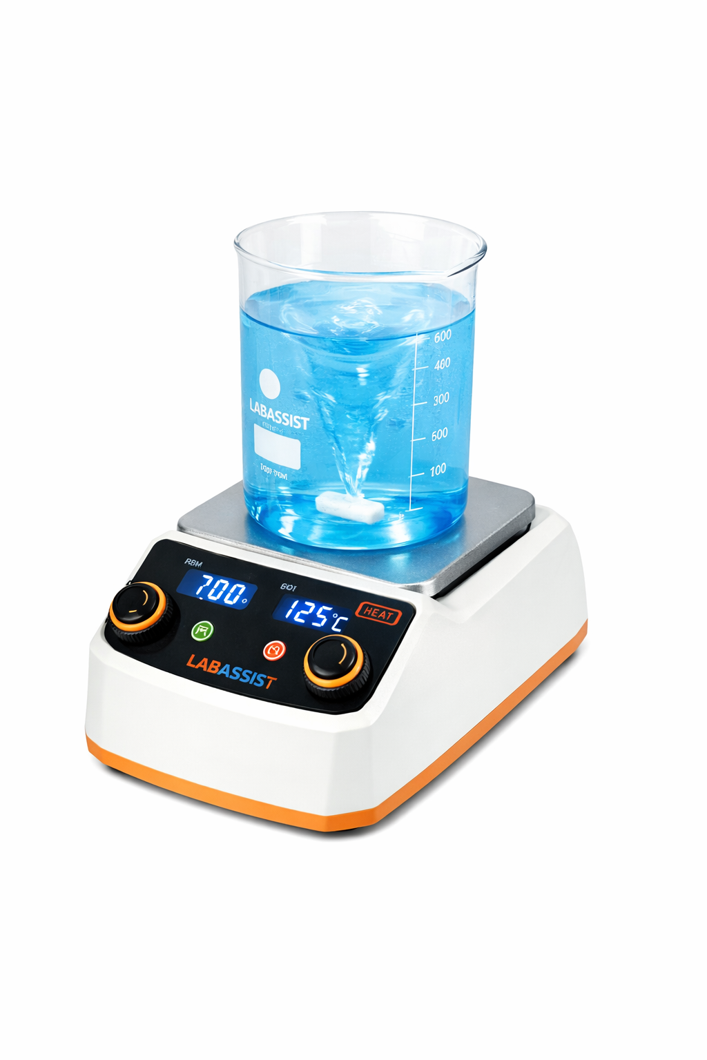 Borosil Digital Magnetic Stirrer MGS001 Without Heating | Up to 2 Liter Capacity Lab Stirrer